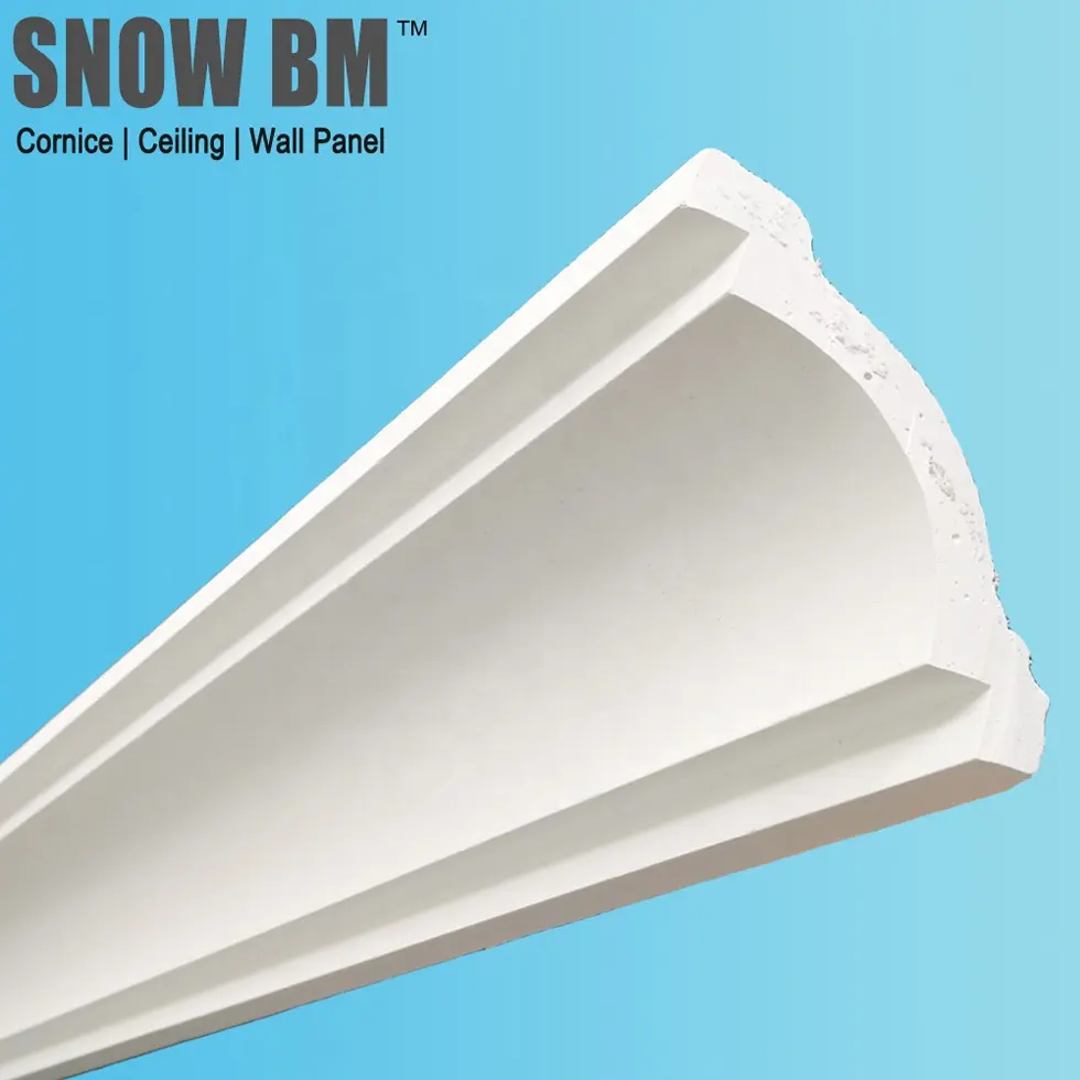 SNOW BM Plaster Board Cornice for home decoration Drywall corner line