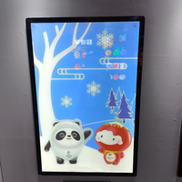 Boîte à lumière LED pour la publicité Applications larges pour le menu du restaurant Centre commercial Cadre d'affiche Installation suspendue