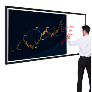 Tableau interactif intelligent de 94 pouces, écran tactile multipoint 20 points, panneau LED, panneau plat numérique OEM, éducation, entreprise - Product Image 1