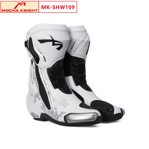 Bottes de course de <span class=keywords><strong>moto</strong></span>, bottes de rallye, chaussures de <span class=keywords><strong>moto</strong></span> pour hommes et femmes, respirantes, anti-chute - Product Image 2