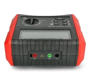 เครื่องทดสอบระบบไฟฟ้าอเนกประสงค์ UNI-T UT595 สำหรับทดสอบ RCD/Loop/Line Impedance ความต้านทานฉนวน 1000V ระบบเฟส 1 ปี รับประกัน ABS - Product Image 5
