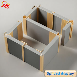 פנל קיר מודרני פס קישוט פינתי מסגסוגת אלומיניום פס פינתי חיצוני בצורת L פס דקורטיבי בזווית ישרה עמיד - Product Image 3