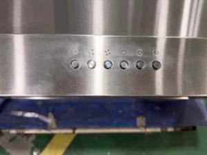 เครื่องดูดควันไฟฟ้าขนาด 30 นิ้ว 900CFM แบบติดผนัง สแตนเลส พร้อมระบบปิดหน่วงเวลา ควบคุมด้วยระบบสัมผัส สำหรับใช้ในครัวเรือน - Product Image 2