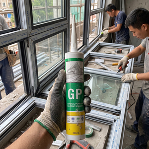 Sellador de <span class=keywords><strong>Silicona</strong></span> Acética BILIN GP Blanco <span class=keywords><strong>Antimoho</strong></span> de un Componente para Carpintería, Construcción, Baño, Cocina y Sanitarios - Product Image 1