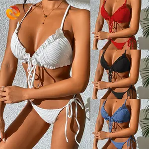 Produsen Bikini bertali berpenutup Bikini & pakaian pantai Cincy melakukan Bikini dewasa kontes pakaian renang seksi