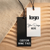 Étiquettes et étiquettes suspendues personnalisées pour vêtements, papier cartonné, impression de logo de marque, étiquettes suspendues pour vêtements, étiquettes oscillantes pour vêtements