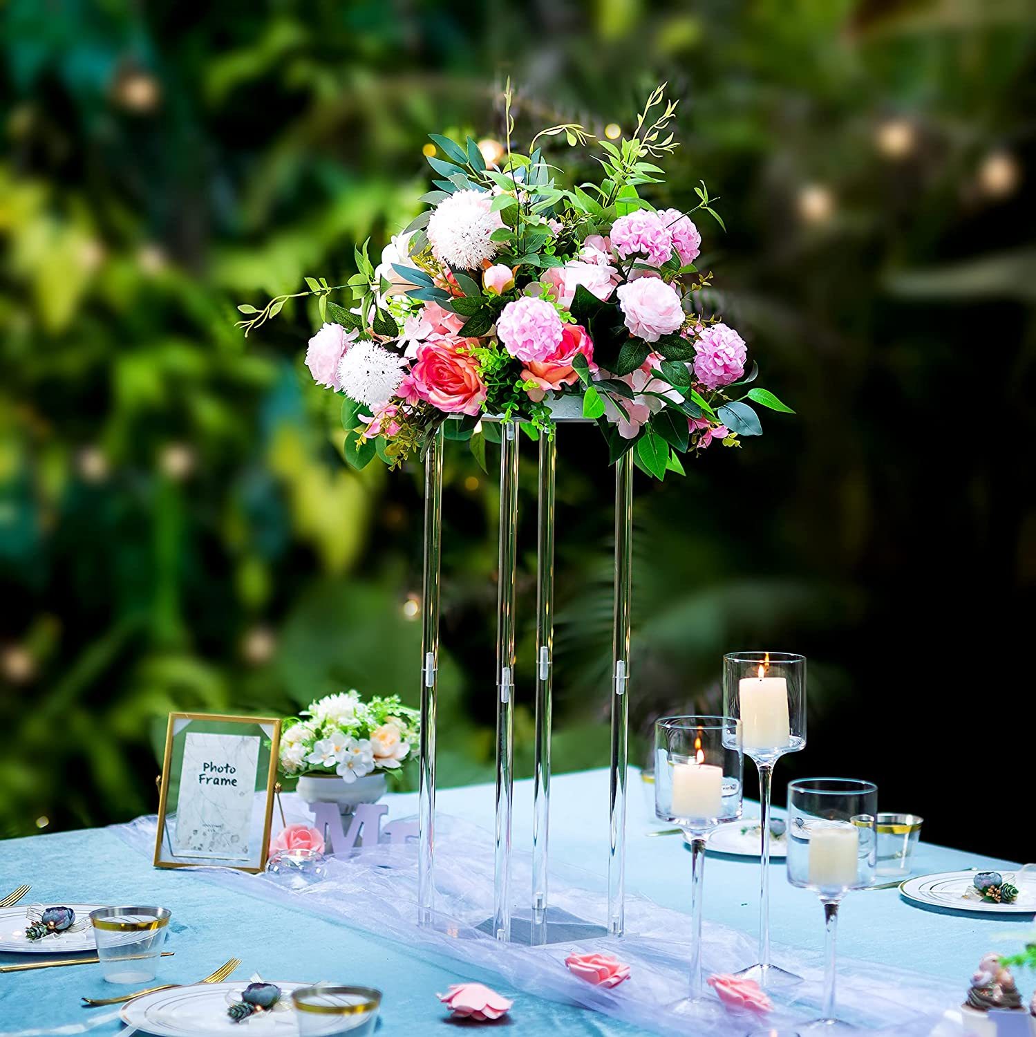 Kit Accessori Fotobox 38 Pezzi - Per Feste Compleanno E Matrimoni - Decorazioni Divertenti - Foto 7