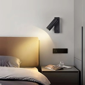 Lámpara de Pared LED de 3W, Estilo Moderno, Plegable, Rotación de 350 Grados, Lámpara de Pared para Hotel, Dormitorio, Cabecera, Estudio, Lectura - Product Image 3