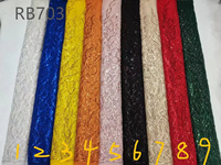 2024 nouveau luxe africain français Tulle dentelle à la main perlé mariée séquence dentelle tissu pour robe