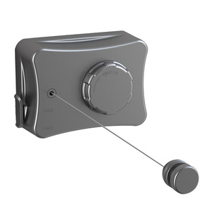 Séchoir à linge mural carré rétractable en <span class=keywords><strong>aluminium</strong></span>, léger, invisible, moderne, durable, pour <span class=keywords><strong>extérieur</strong></span> et salle de bain - Product Image 5
