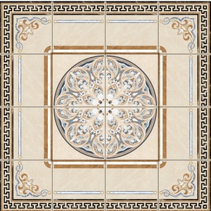 Carreaux de sol en porcelaine effet <span class=keywords><strong>tapis</strong></span> royal moderne 800x800, les plus vendus, pour salon et salle à manger de luxe nord-américain, finition émaillée - Product Image 2