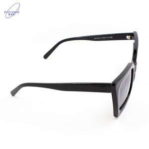 Gafas <span class=keywords><strong>de</strong></span> <span class=keywords><strong>Sol</strong></span> Modernas <span class=keywords><strong>de</strong></span> Alta Calidad Personalizadas <span class=keywords><strong>de</strong></span> Fábrica China 2023, Unisex, Acetato, <span class=keywords><strong>Lentes</strong></span> UV400 Tac, Negras, para Hombre y <span class=keywords><strong>Mujer</strong></span>, para Exteriores - Product Image 4