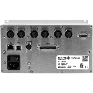Controlador de 6 Canales Pfeiffer 366 MaxiGauge para Vacuómetros Compactos Origin - Product Image 4