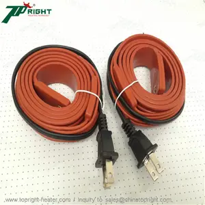 silicone Heating tape/ Pipeline heater/flexible silicon heater