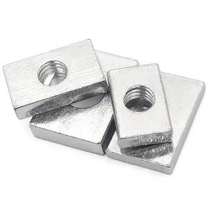 Đai Ốc Hình Chữ Nhật M4 M5 M8 Bằng Thép Không Gỉ Inox Mạ Kẽm Thép Cacbon Đai Ốc Ren Hình Vuông Mỏng M6 - Product Image 6