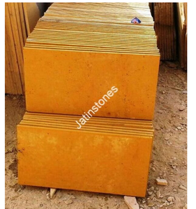 แผ่นหินปูนสีเหลืองธรรมชาติจากเจย์ซาลเมอร์ คุณภาพพรีเมียม กระเบื้องหินปูนขัดเงาสำหรับผนังบ้าน พื้น และพื้นที่กลางแจ้ง - Product Image 2