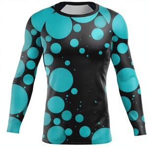 เสื้อยืดแขนยาวสำหรับออกกำลังกายในยิมเสื้อยืดสำหรับใส่ไปยิมฟิตเนส - Product Image 1