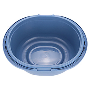 กล่องใส่อาหารปิกนิก Wei Yikang รูปทรงวงรี สีฟ้า พร้อมฝาปิดและหูหิ้ว สำหรับใช้งานกลางแจ้ง - Product Image 5