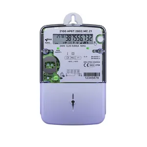 Modern Communication Interfaces Model 2100 Single Phase Energy Meter/Watt Meter/Electronic Meter