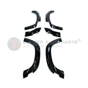 Repuestos para automóviles de verano, accesorios para automóviles, guardabarros negro brillante, arcos de rueda para Land Rover New Defender 110, accesorios - Product Image 2
