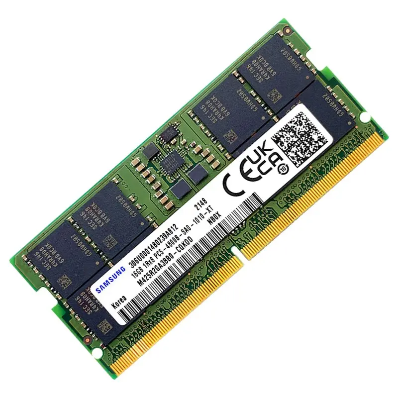 Ddr5 samsung 16GB 32GB 4800MHz ram sodimm dizüstü bellek desteği memoria dizüstü bilgisayar için