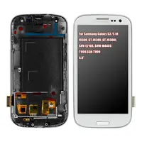 I9300 I9300I T999แอลซีดีสำหรับ Samsung Galaxy S 3 S3 S III จอแสดงผล LCD GT-I9300 SGH-T999สำหรับ SAMSUNG S3 SIII touch Screen Digitizer