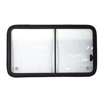 Fenêtres coulissantes en aluminium pour camping-car, vitres de voiture, passage de lumière, 770*550 mm