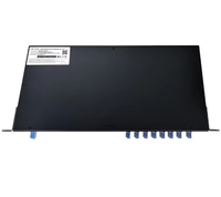 WDM CWDM DWDM Mux Demux Module 4 8 16 18 canaux 1U Montage en rack CWDM Multiplexeur