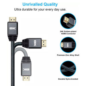 Câble <span class=keywords><strong>HDMI</strong></span> 2.1 <span class=keywords><strong>Premium</strong></span> 8K pour PS5, <span class=keywords><strong>certifié</strong></span> ultra haute vitesse, actif, 2 mètres, 60 Hz - Product Image 2