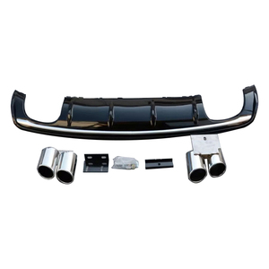 Difusor de parachoques trasero de piezas de automóvil más vendido con versión Normal Tailthroat Sedan para <span class=keywords><strong>Audi</strong></span> A3 S3 2014-2016 - Product Image 3