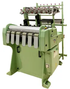 Year Warranty Textil Elastic Band Webbing Tape Making Weave Needle Loom Iron Narrow Weaving Machine