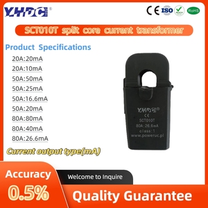 Đầu ra thiết bị đầu cuối chia lõi <span class=keywords><strong>CT</strong></span> | ± 0.5% Độ chính xác | OEM/ODM tùy biến có sẵn - Product Image 2