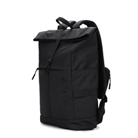 Mochila para Portátil de Gran Capacidad con Logotipo Personalizado, Cierre de Cremallera, Antirrobo, Impermeable, Ecológica, de Poliéster, para Estudiantes, Estilo Casual