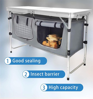 Sac de transport extérieur Camping Bateau Voyage Camping Plage Pique-Nique Portable Pliant Tables de cuisine en plein air