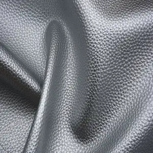 Ultra-fine Abrasion Resistant Embossed Synthetic Pu Leather Fabric