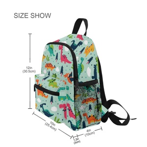 New Arrival Custom Halloween Dinosaur Cartoon Children's School Bags Cute <b>Backpack</b> for Kids - Product Image 3