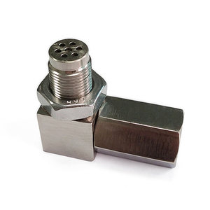 Adaptateur d'entretoise de capteur en acier usiné CNC à 90 degrés M18x1.5 avec mini catalyseur, pour modification d'échappement automobile - Product Image 3