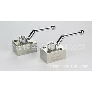 Vente en gros d'usine YJZQ KHB QJH Type de vannes hydrauliques à bille haute pression et à deux voies en stock Production - Product Image 4