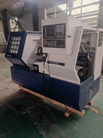 Tour CNC horizontal monobloc entièrement automatique CK6136 à banc plat, haute précision, commande GSK, moyenne capacité, base robuste