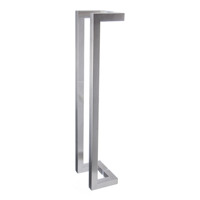 Poignée de porte de bureau double face en acier inoxydable SUS304 pour porte en verre et porte en bois avec installation facile