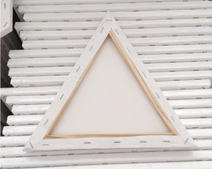 アート用品ブランクストレッチアーティスト油絵キャンバス100% 24 * 30cm 280gピュアコットンキャンバス油絵アクリル - Product Image 3