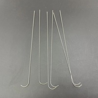Aiguilles de perles ouvertes et incurvées, Bracelet de perles, bricolage, bijoux, outils de fabrication, artisanat, aiguille d'enfilage perlée, vente en gros