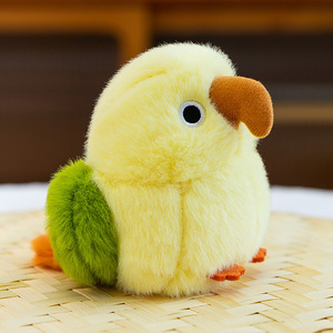 Lindo y Adorable Llavero de Peluche con Forma de Pájaro Pequeño, Tamaño de Palma de la Mano, 11 cm, Material de Poliéster - Product Image 5