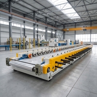 Machine à panneaux composites isolés en mousse de polyuréthane PU, PUR, PIR, PUF, ligne de production de panneaux sandwich