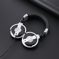 Casque filaire pliable, très vendu, interface 3,5 mm pour la surveillance musicale, pour guitare, piano, écouteurs filaires pour la musique