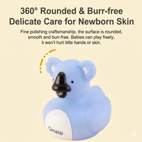 Jouets de bain pour bébé en caoutchouc personnalisés exclusifs, jouets de bain originaux pour enfants avec des motifs uniques
