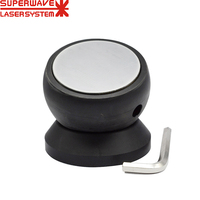 Boules de serrage magnétiques industrielles Superwave Laser 125 mm noires, nouveau meilleur prix, pièces d'équipement laser, fixation magnétique à billes
