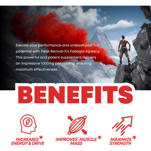 Cápsulas de Fadogia Agrestis de Alta Potência 1000mg, Fórmula Vegana para Suporte de Energia e Força Muscular - Product Image 4