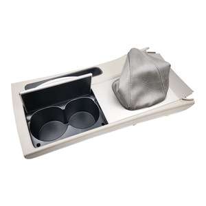 แผงคอนโซลกลางซีรุย 5010 สีเทาเงินเคลือบด้านสำหรับโตโยต้า คัมรี่ 06-11 เกียร์ธรรมดา - Product Image 2