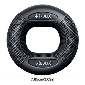 Agarrador de Mano de Silicona, Expansor de Dedos, Ejercitador de Mano, Entrenador de Fuerza de Muñeca, Ejercitador de Dedos, Bandas de Resistencia para Fitness - Product Image 6
